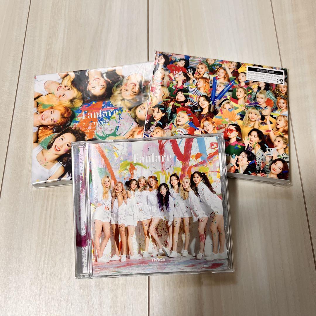 

[USED] TWICE JAPAN 6th SINGLE Fanfare 3-disc set