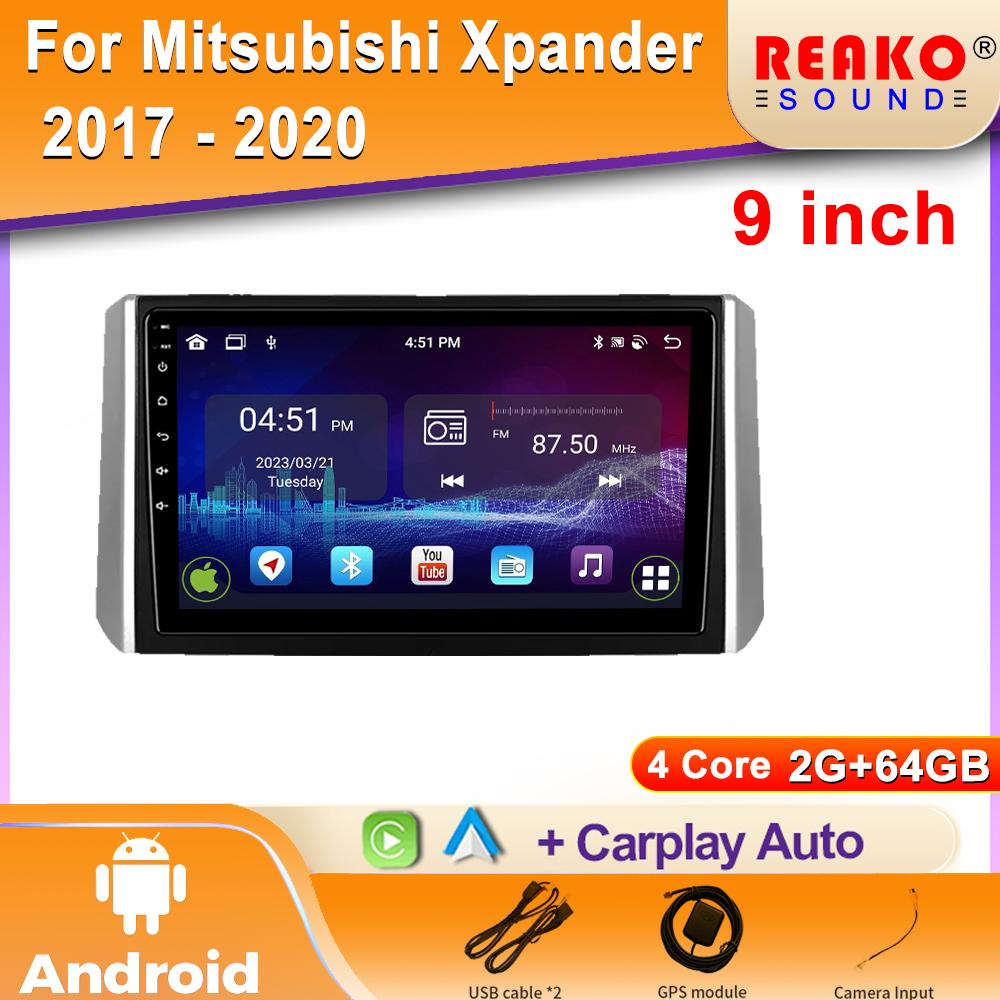 Android For Mitsubishi Xpander 2017 - 2020 Car Radio Multimedia Video Player Navigation GPS Wireless Screen Stereo