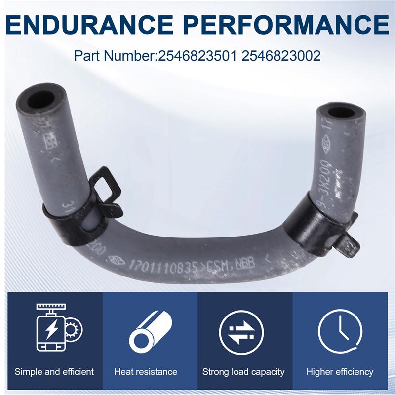 

2546823501 Radiator Outlet Hose Heater Hose Radiator Hose For Hyundai Elantra 1999-2006 сірий колір