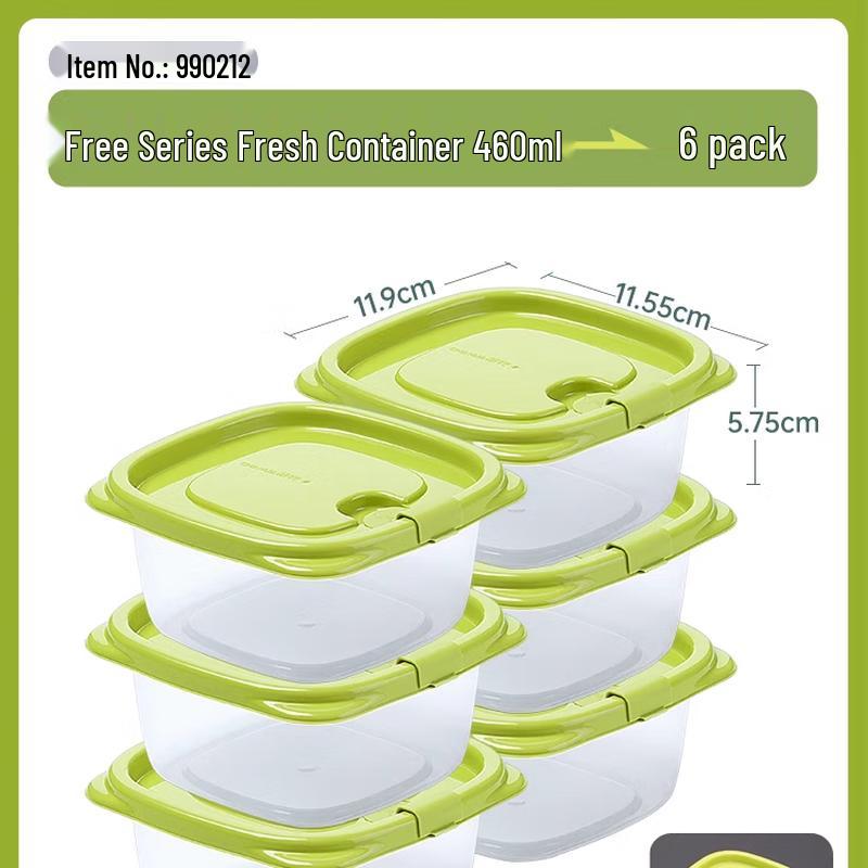 Chahua Freedom Series Refrigerator Freezer Food Storage Container Set