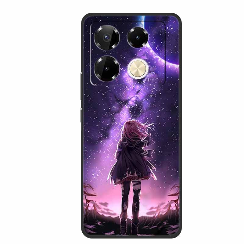 Case For Infinix Note 40 Pro 4G TPU Soft Silicone Back Cover for Infinix Note40 Phone Cases X6850 X6853 Original Colorful Capa