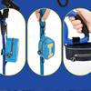 Pet Waste Bag Dispenser With Refillable Poop Bags Dogs PVC Portable Dog Poo Holder In Blue Black Orange
