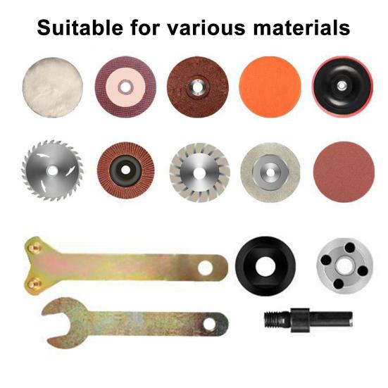 Electric Grinder Drill Adapter Kit Heavy Duty Standard Drill to Angle Grinder Conversion Connecting Rod Accessories Power Tool Adapter Kit