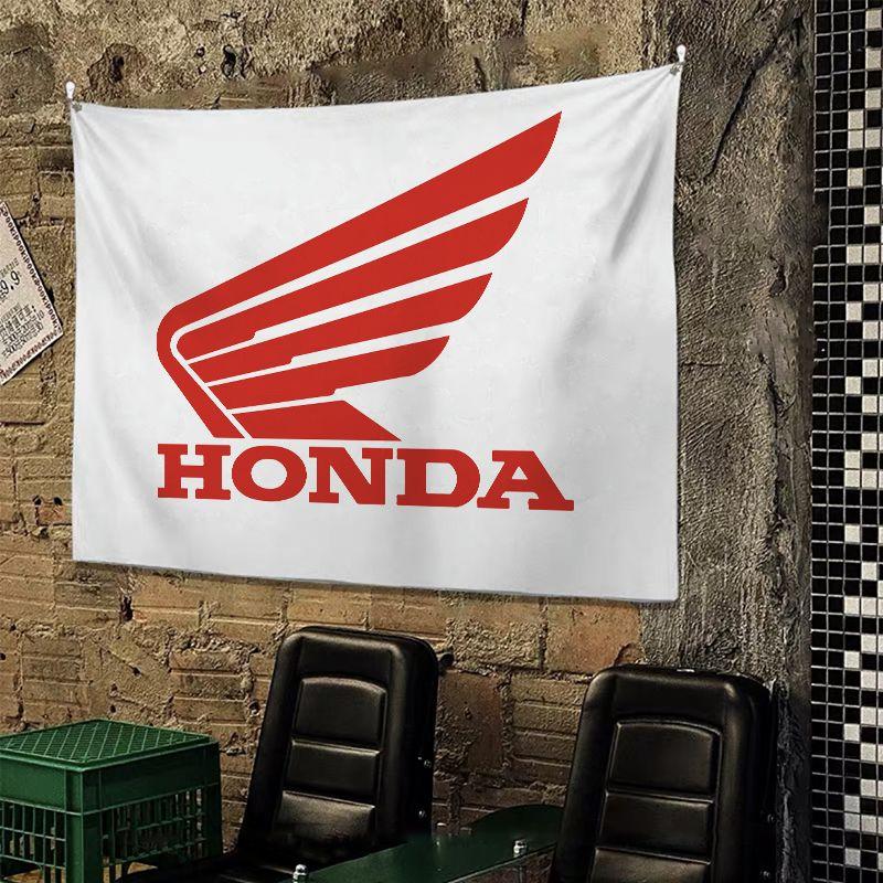 

For Honda Motorcycle Racing Flag Polyester Printed Flags Banner Tapestry for Room Garage Decor Theme Backdrop Cloth Accessories 100x70cm
