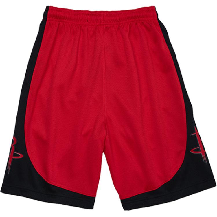 Nike X NBA Houston Rockets Trendy Color Block Quick Dry Breathable Lightweight Shorts Kids Shorts Red 3Z2B7BABZ-RCK