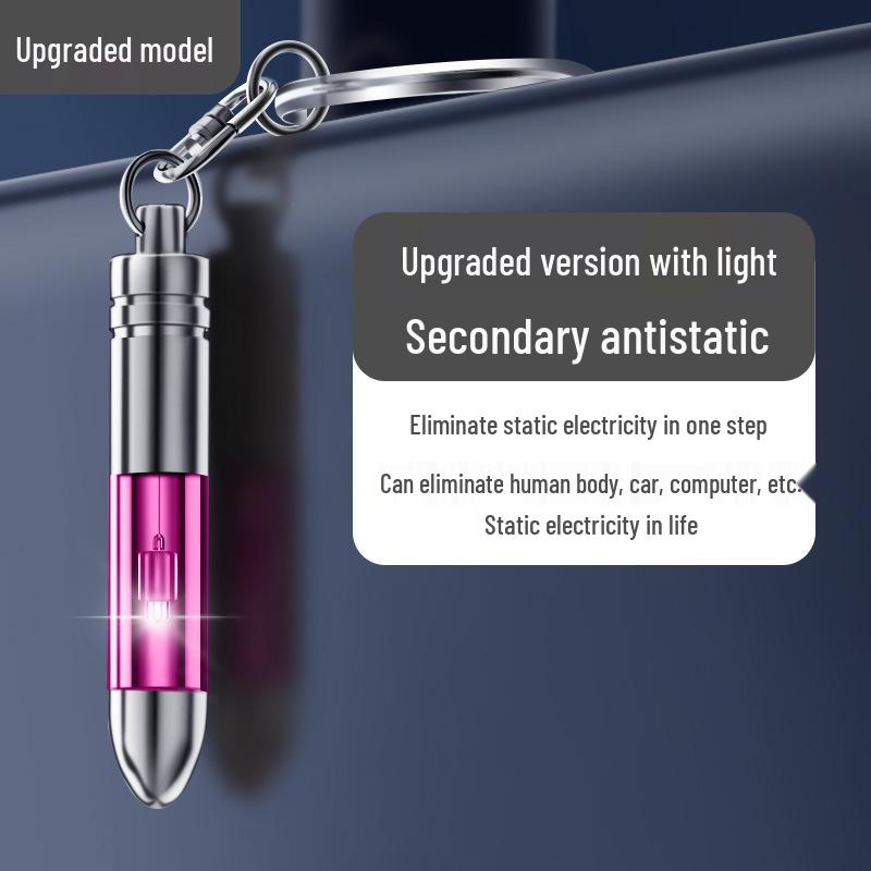 

Anti-Static Artifact Keychain: Static Eliminator for Humans and Cars