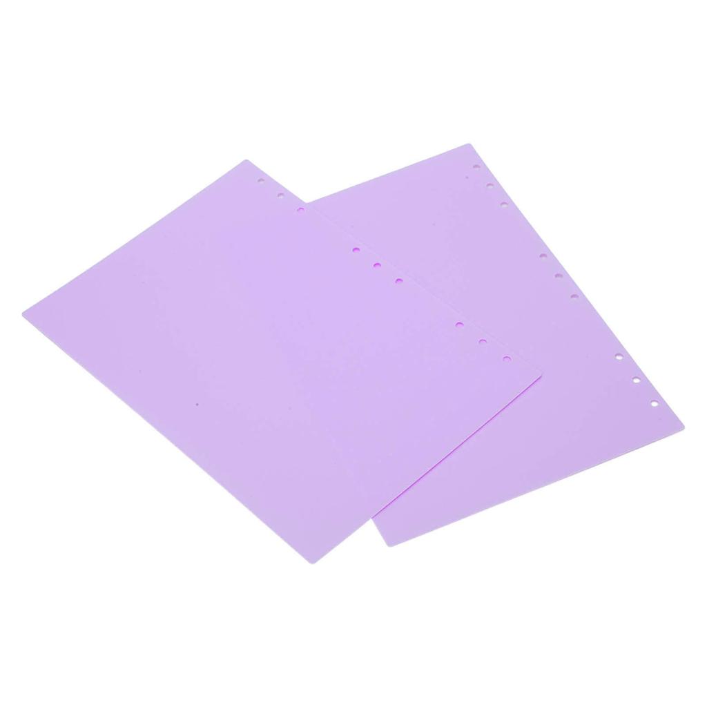 20pcs Binding Presentation Covers PP Plastic Frosted Waterproof Removable Paper Binding Covers for Documents