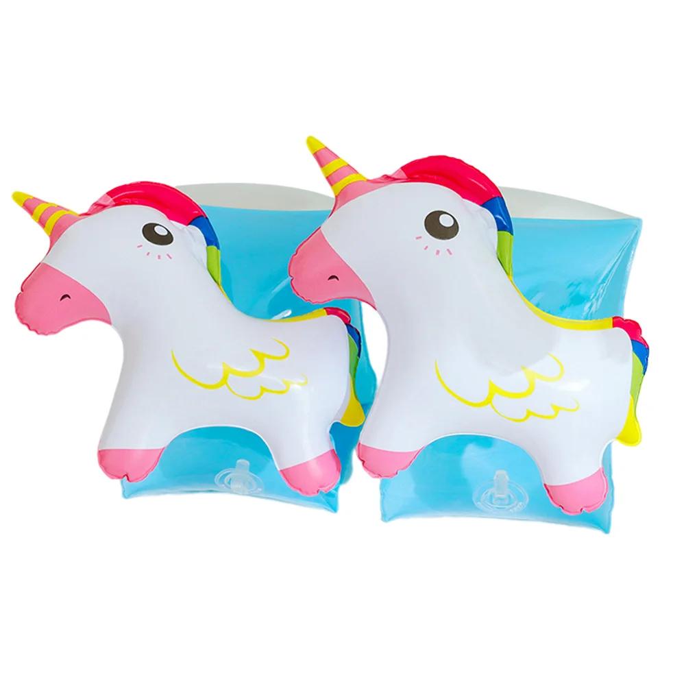 PVC Inflatable Buoyancy Rings Float Children Buoyancy Water Sleeve Safe Children Buoyancy Rings for Kids Water Learning Sports