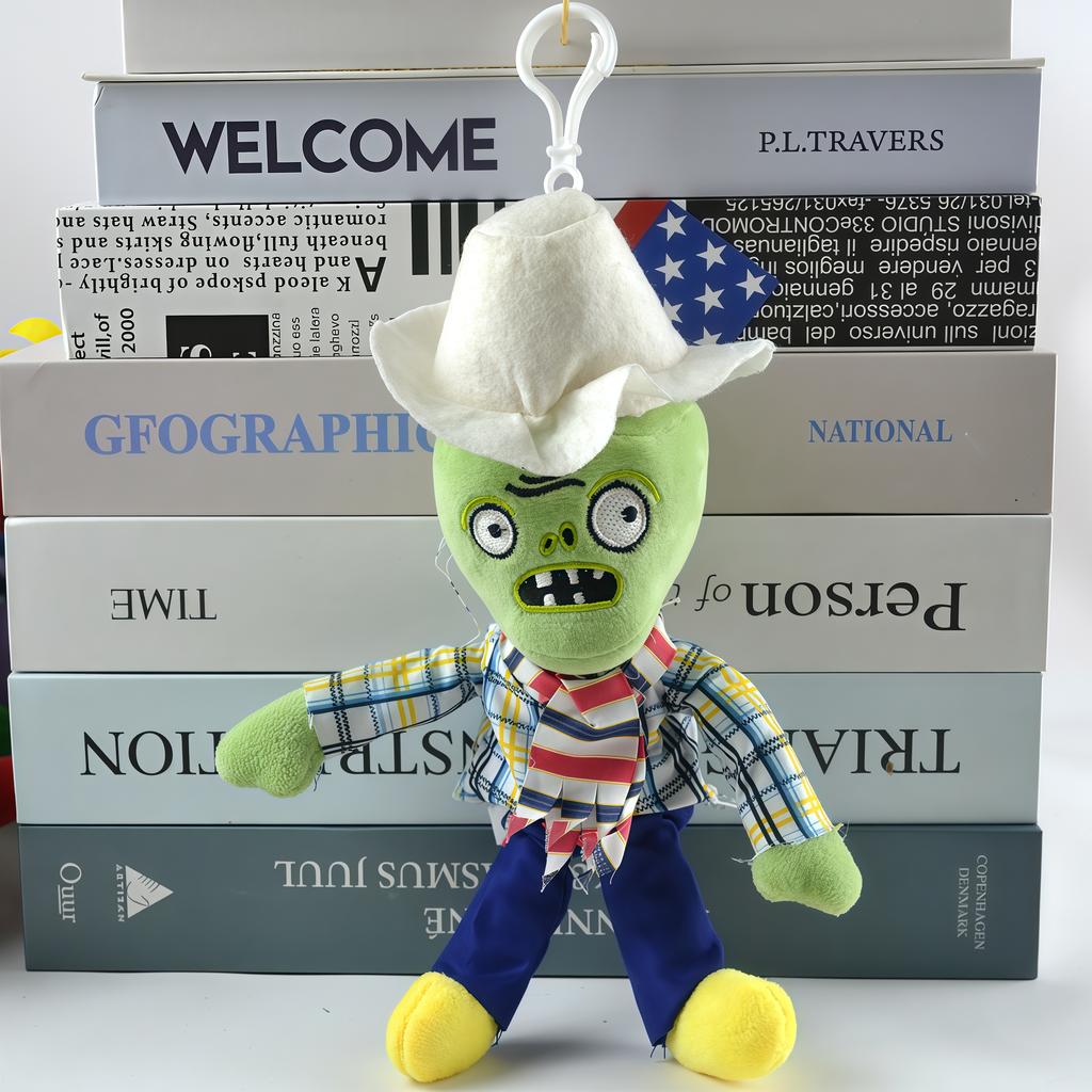 2025 New Style Plants vs Zombies Plush Pendant Cute SunFlower Peashooter Chomper Bag Keychain Decoration Stuffed Doll Kids Gift