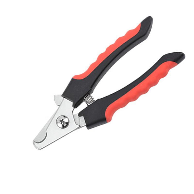 Pet Nail Clippers for Large Dog Nail Trimmer Stainless Steel Scissor Multifunctional Nail Cutter Cat Claw Care Grooming Supplies