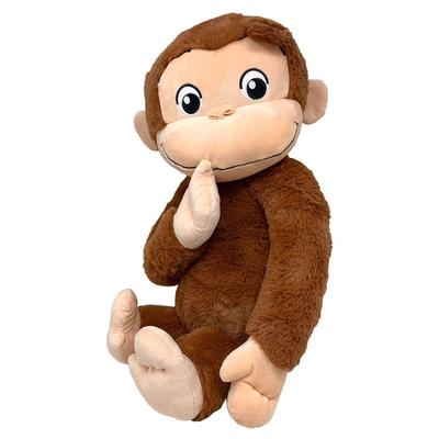 Sehr süßes Stofftier Curious George Giga Jumbo Drehpose Stofftier ca.. 50 cm