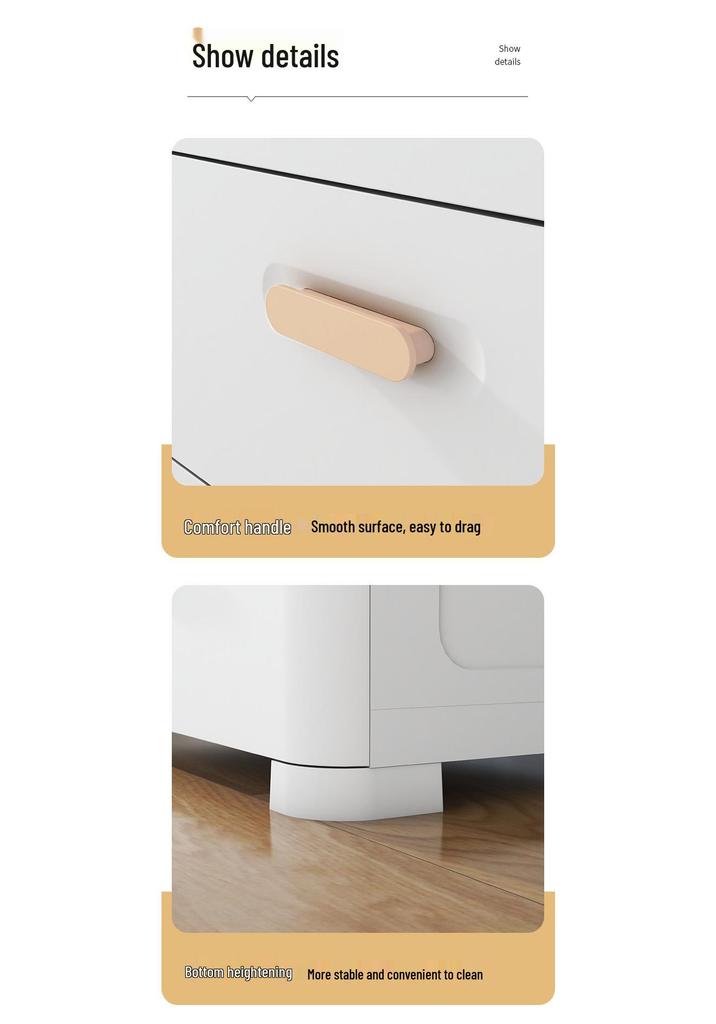 Multi-Layer Drawer Cabinet: Thickened Storage for Bedroom, Living Room, or Children's Wardrobe