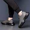 Fashion Lace Up Male Walking Shoes Non-Slip Male Casual Footwear Soft Sneakers Leisure Walk Men's Hiking Shoes Non Slip Outdoor Sneakers