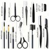 3/4/5/11/12pcs Eyebrow Trimmer Set Scissors Tweezers Eyebrow Razor Scraping Eyebrow Comb Razor Eyebrow Clip Makeup Tools