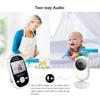 2.4-inch Two-Way Audio Baby Monitor with Lullabies