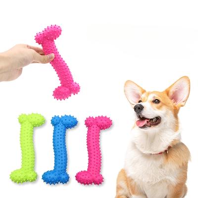 3PCS Set Pet Toys for Small Dogs Rubber Resistance To Bite Dog Toy Teeth Cleaning Chew Training Toys Pet Supplies Puppy Dogs