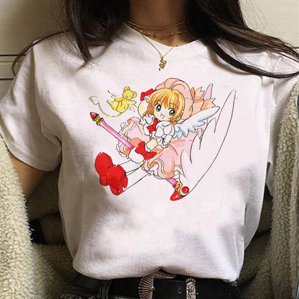 Cardcaptor Sakura Tee women graphic anime t shirt female Japanese clothes
