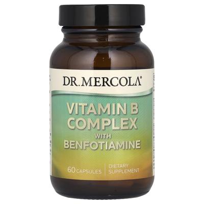 Vitamin B Complex, with Benfotiamine, 60 Capsules