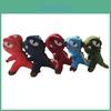 Dinosaur T Rex Plush Key Holder With Embroidery Design For Bag Decor And Gifts