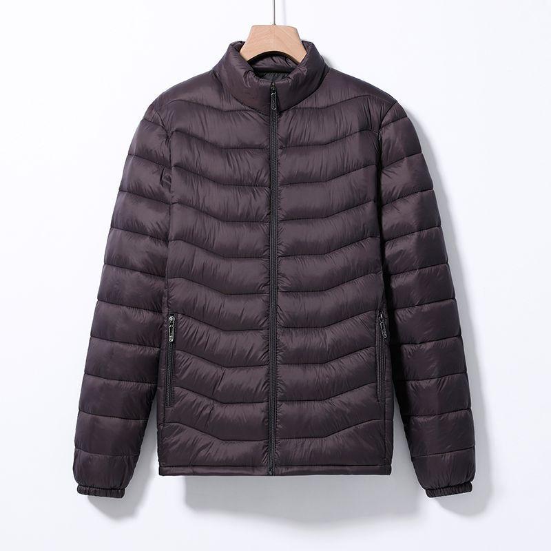 Men's Cotton-padded Clothes, Short, Light and Warm Cotton-padded Jackets, Large-sized Lightweight Outerwear, Autumn and Winter Cotton-padded Clothes