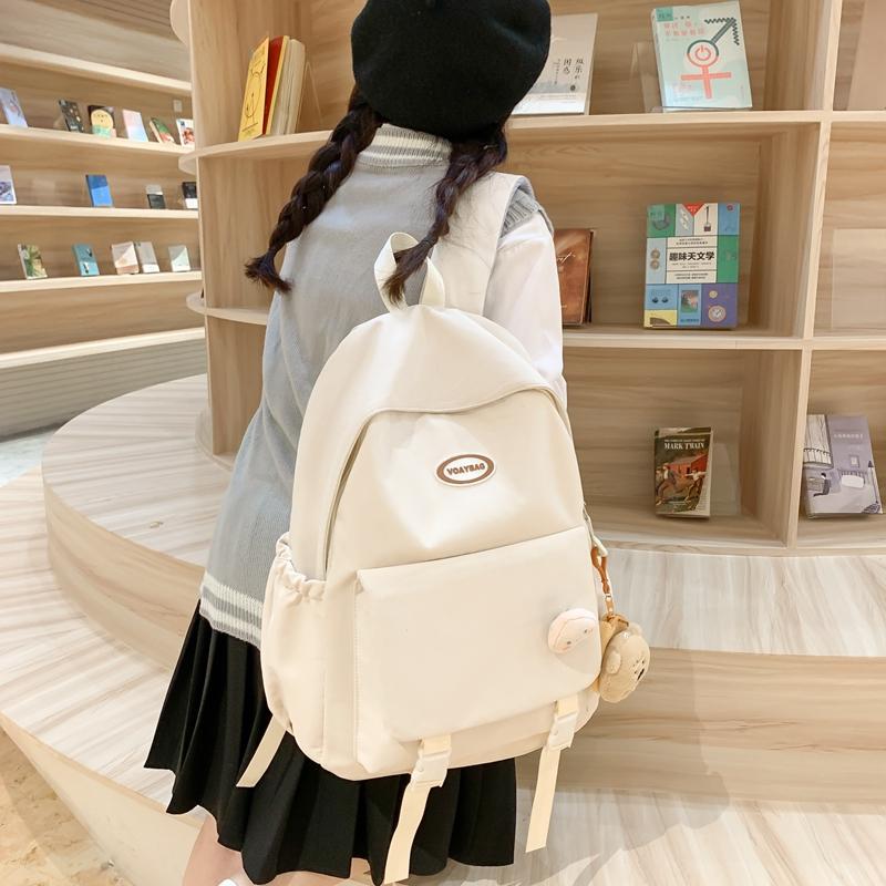 Mochila Escolar Mochila de Grande Capacidade para Meninas da Escola Mochila de Computador