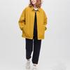 Uniqlo Solid Color Polo Collar Jacket Men Jackets Yellow 456986-47