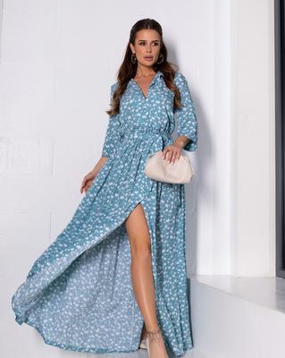 Long Cotton Dress ISSA PLUS