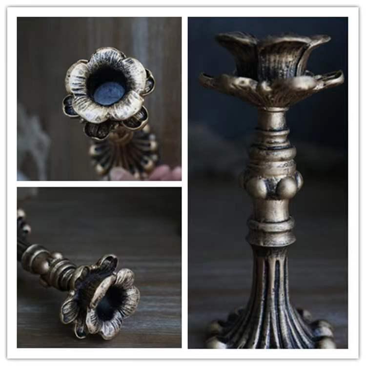 European Retro French Candelabra - Romantic Dinner Setting & Photo Prop