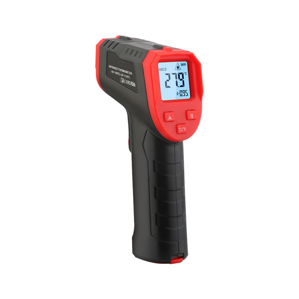 -50~590℃ Digital Infrared Thermometer Laser Temperature Meter Non-contact Pyrometer Imager Hygrometer IR Termometro