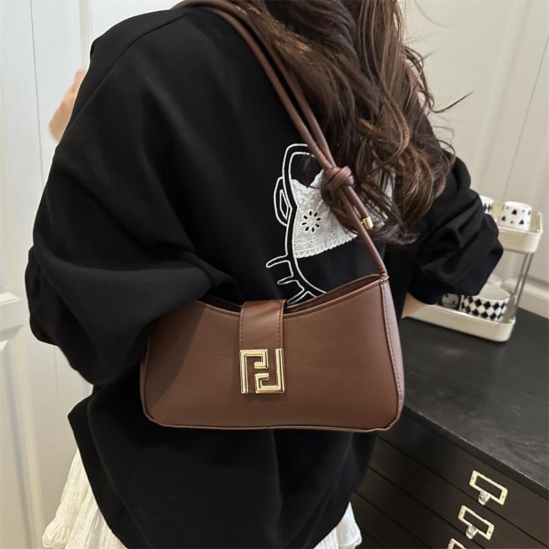 New High-end Texture Popular Simple and Versatile Women's Portable Commuter Bag High-value Messenger Bag Women