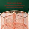 Practical Pen Holder Rotating Desk Organizer 4 Compartments Mesh Stationary Organizer Rotating Pen Organizer Office Home