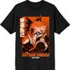 Bioworld My Hero Academia Katsuki Bakugo Explosion Men's Black T-Shirt