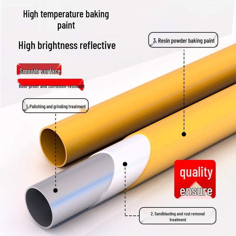 U-shaped Steel Pipe Parking Barrier