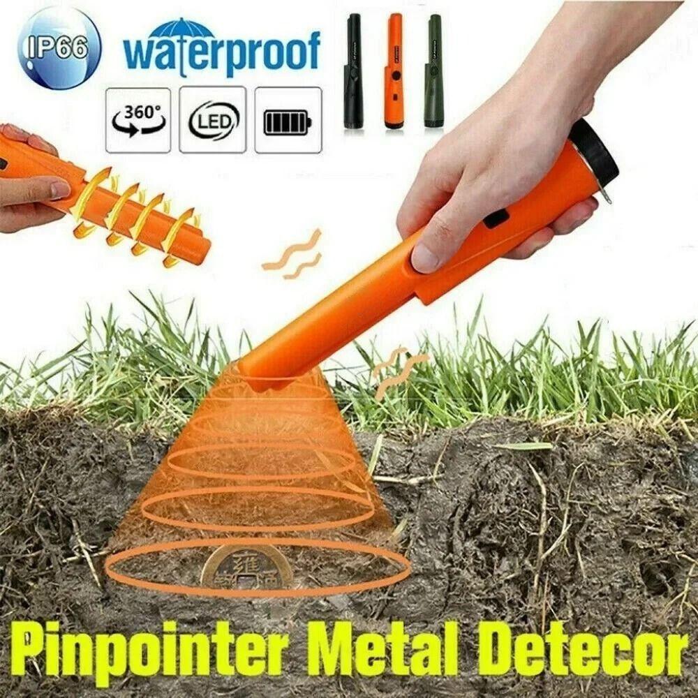 High Sensitivity Metal Detector With LED Lights Metal Gold Tester  Underground