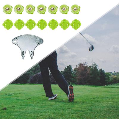 14 Pz Tacchetti da Golf Leggeri Antiscivolo Facili da Installare Pratici Portatili TPU con
