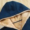 Casual Loose Short Fleece Jacket Women Autumn Long Sleeve Hooded Sweatshirt Streetwear Fashion Sports Hoodies
