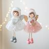 Tulle Dress Girl Hanging Ornament Plush Christmas Tree Decorations  New Year Gift