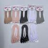 Women's Five-Toe Summer Ankle Socks - Low-Cut, Thin, and Invisible Split-Toe Design
