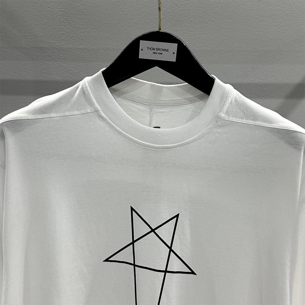 2020 Spring/Summer Men's Five-Star Print Cotton Half-Sleeve T-Shirt