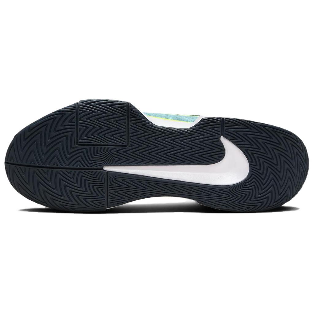 Nike Zoom GP Challenge Pro White Armory Navy Volt Men Sneakers Denim-Turquoise FB3145-103