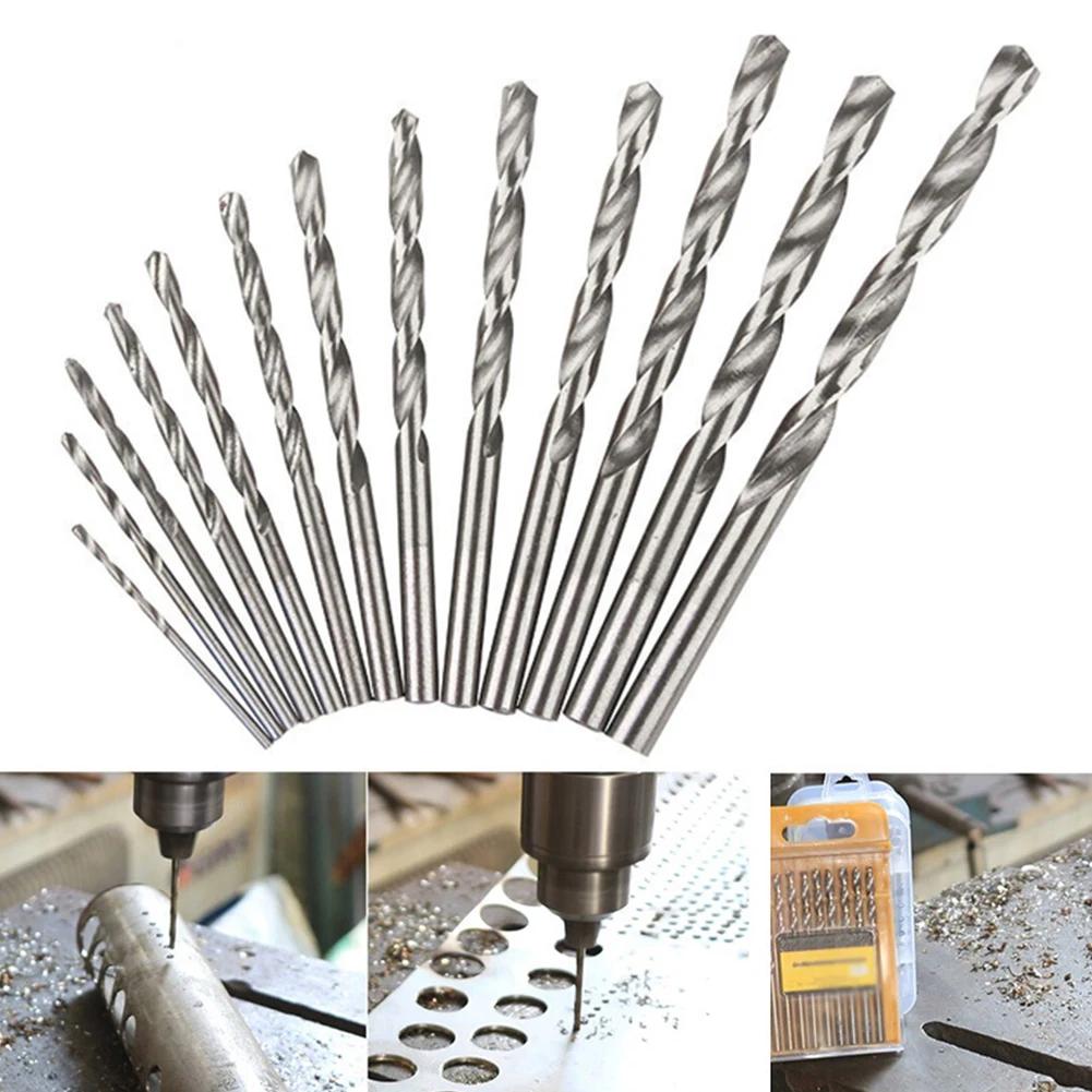 

Set Of 13 HSS Drill Bits 1 5 6 5mm Round Shank Hole Cutter For Metal And Wood Drilling Fits Hand Drill And Radial Drill Chuck China Mainland