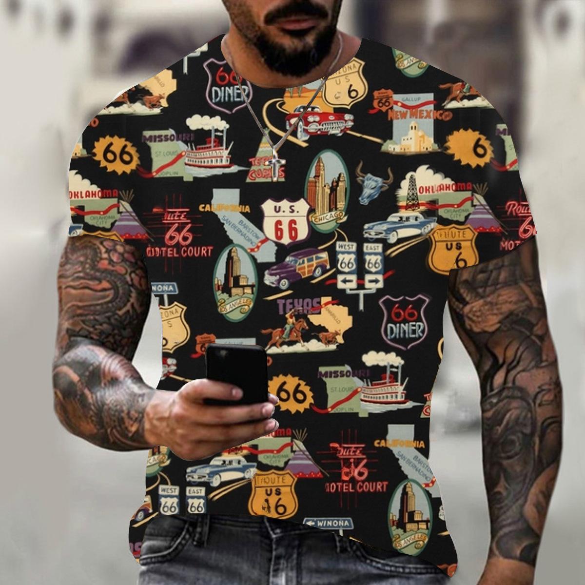 

Футболки с буквами для мужчин, летние футболки с буквами, мужская уличная одежда, 3D-принт, модные футболки с коротким рукавом и круглым вырезом 6XL