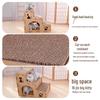 Hoopet Corrugated Cardboard Cat House & Scratcher