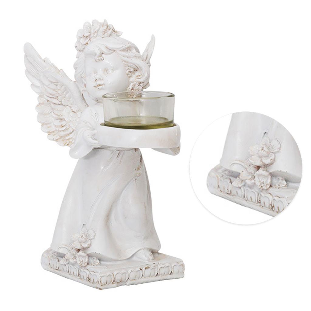 Vintage Kerzenständer Dekorativer Kerzenständer Halter Ornament für Hochzeit Aufführung Links