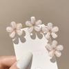 2023 Summer Camellia Mini Hair Claw Clip for Girls