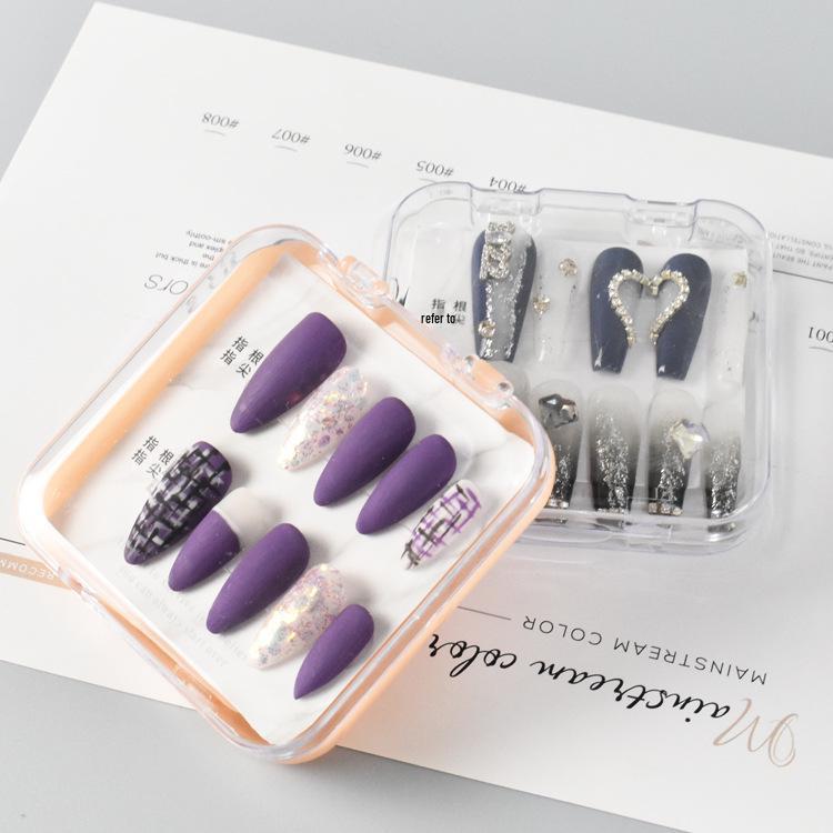 Exquisite High-End Nail Art Display & Storage Box - Celebrity-Inspired Gift