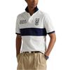 Polo Ralph Lauren Classic Cotton Color Block Ribbed Polo Shirt Men Tops MNPOKNI1N823714-100