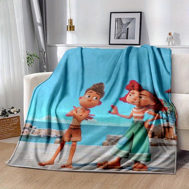1pc, Luca & Arlo's Adventure: Soft Blanket Perfect for Home Decor, Couch Cover, Outdoor Use, Travel, Camping