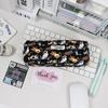 Large Capacity Stationery Box with Zipper Kitten Pencil Pouch Pencil Case  Back-To-School Supplies
