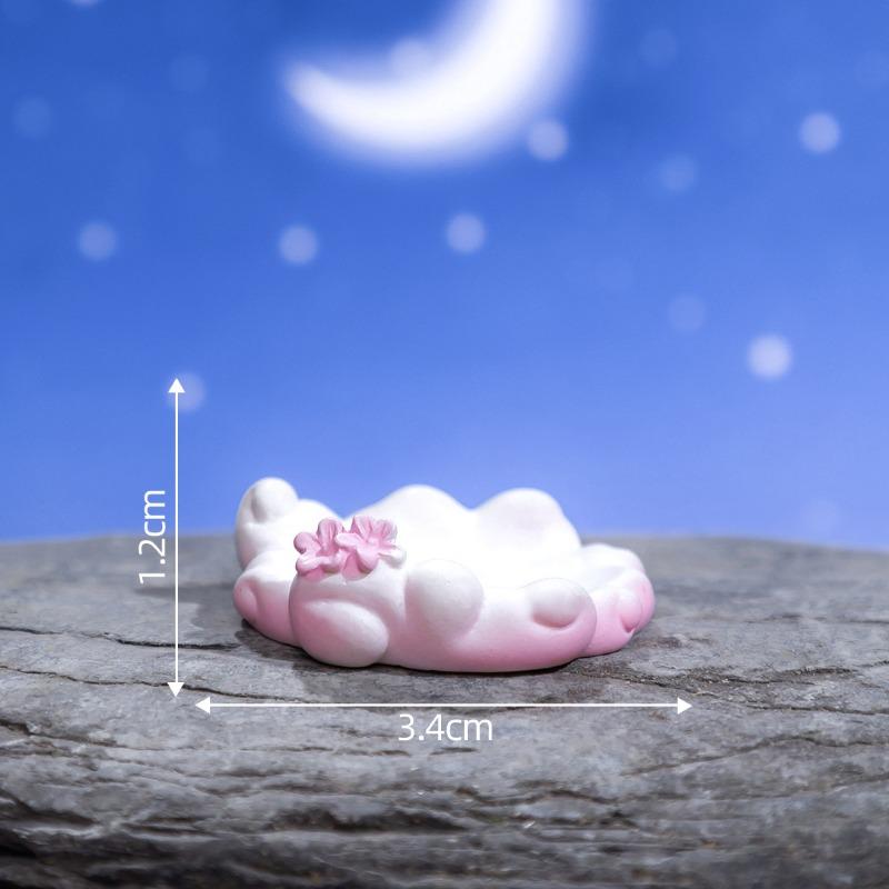 Cute Pink Deer Plush Toys In Micro-landscapes Gardening Decorations and Accessories and Small Desktop Ornaments for Cars